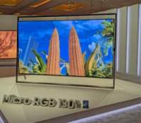 TV Samsung Micro RGB 130 pouces R95H // Source : Sylvain Pichot - Frandroid