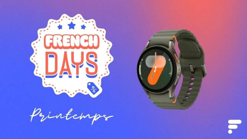 La Samsung Galaxy Watch 7 n&rsquo;a jamais aussi été peu chère que pendant ces French Days
