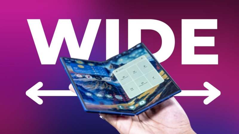 Samsung veut vendre un million de Galaxy Wide Fold… mais c&rsquo;est quoi le Galaxy Wide Fold&nbsp;?
