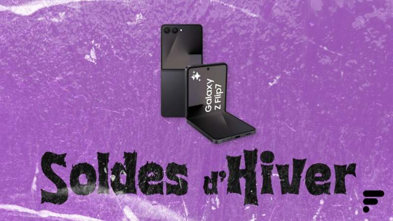 Samsung profite des soldes pour casser le prix de son Galaxy Z Flip 7, le plus élégant des smartphones pliants