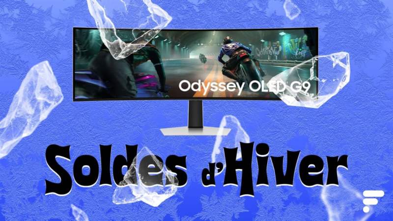 Samsung Odyssey OLED G9 : ce mastodonte de 49″ rafraîchi à 144 Hz perd 200 € pendant les soldes d’hiver