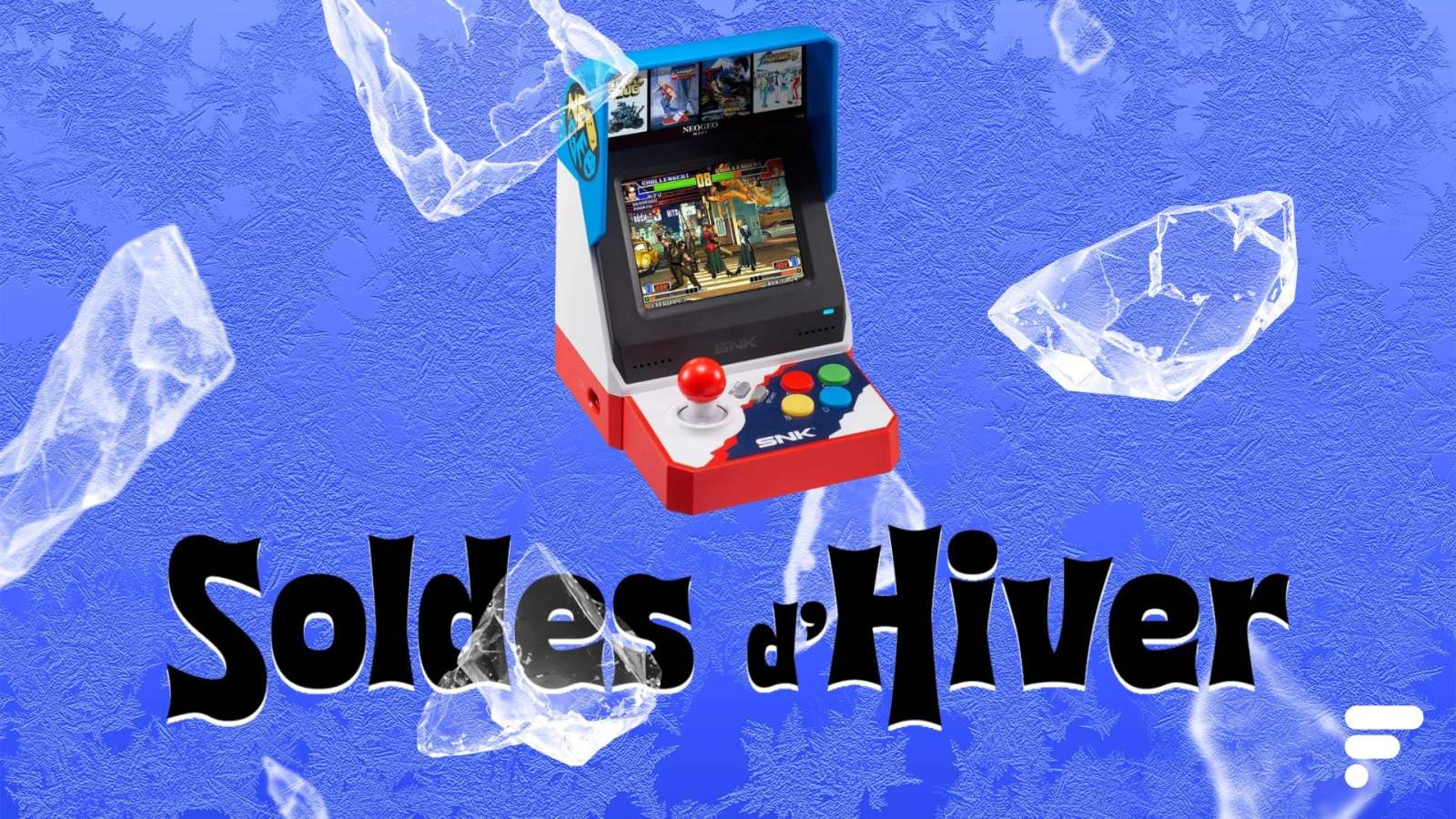 Pour les geeks un peu nostalgiques, la console SNK Neo Geo Mini Japonaise avec 40 jeux est soldée à -40%