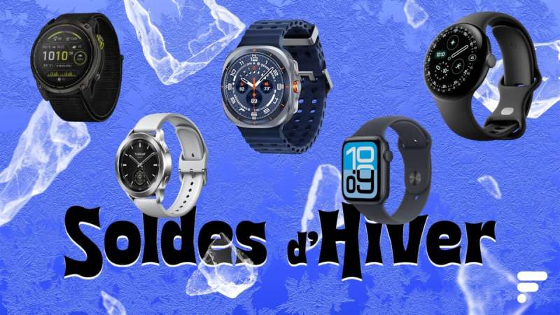 C&rsquo;est l&rsquo;heure des soldes d&rsquo;hiver 2026&nbsp;! Voici les meilleures offres sur les montres connectées, lifestyle, santé ou sportives&nbsp;!