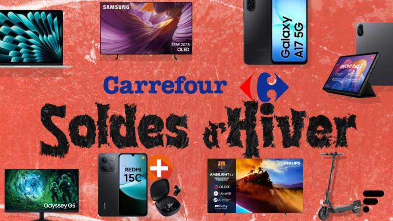 Carrefour met en promo un tas de produits Tech durant les soldes&nbsp;: les 12 deals à saisir de la 2e démarque