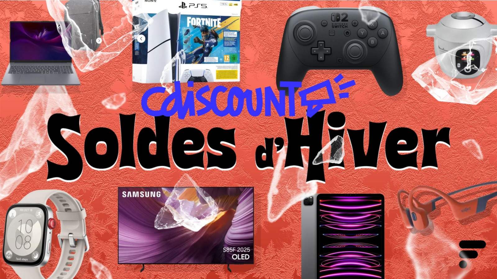 Cdiscount a quelques pépites dans sa besace à la 2e démarque des soldes, voici les 8 meilleures offres