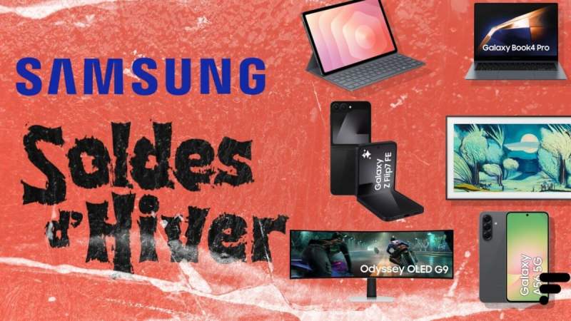 Samsung met le paquet pour la 2e démarque des soldes d&rsquo;hiver&nbsp;: le TOP 14 des offres