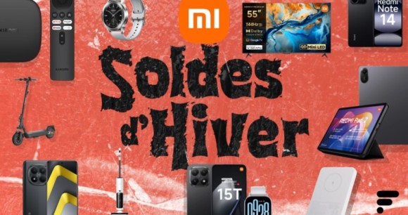 Soldes d&rsquo;hiver 2e démarque Xiaomi