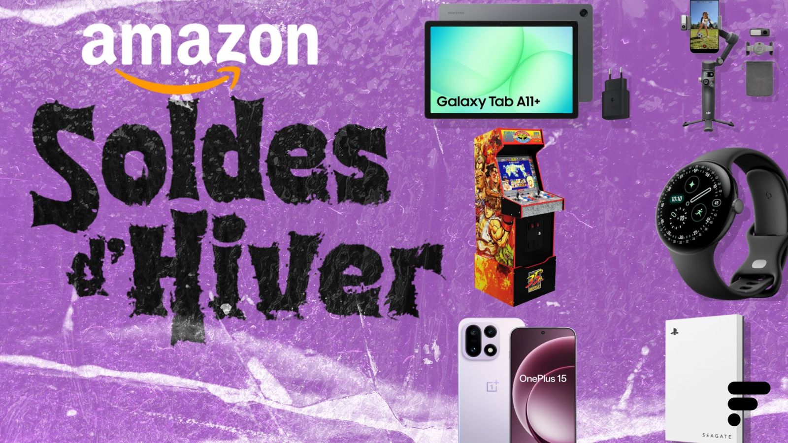 Amazon profite de la 3e démarque des soldes pour déstocker à petit prix de nombreux produits Tech : le TOP 15 des offres