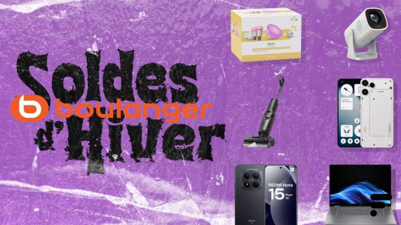 Boulanger lance une grande braderie avec des prix au plus bas pour le week-end des soldes