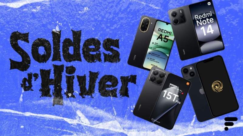 Les soldes d’hiver 2026 démarrent aujourd’hui ! Voici les meilleures offres sur les smartphones Apple, Samsung et Xiaomi