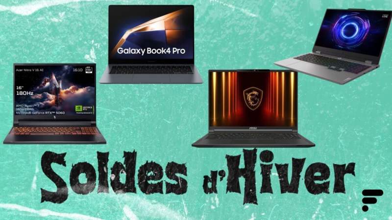 Les PC portables gaming et bureautiques ont jusqu&rsquo;à 1 000&nbsp;€ de réduction pendant l&rsquo;ultime démarque des soldes d&rsquo;hiver