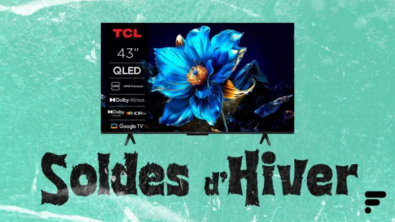 Un QLED de 43&Prime; avec Dolby Vision/Atmos et Google TV à moins de 250&nbsp;€&nbsp;? C&rsquo;est possible pour la fin des soldes