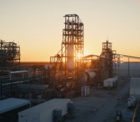 Raffinerie de lithium // Source : Tesla