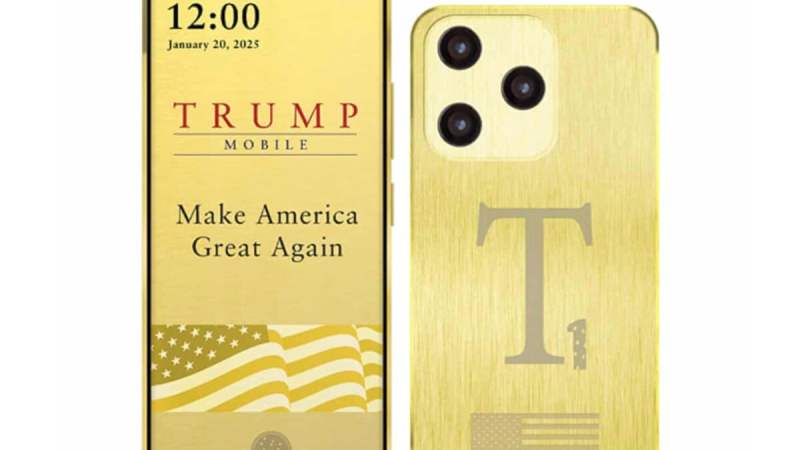 Trump Mobile T1&nbsp;: pourquoi le smartphone MAGA est désormais officiellement en retard