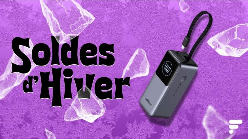 Cette batterie externe 20 000 mAh avec trois ports chute sous les 50&nbsp;€ pendant les soldes d&rsquo;hiver