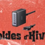 Ce chargeur Ugreen de 65 W avec 5 ports (USB-C et USB-A) compatible avec tous les appareils décharge 25 % de son prix lors des soldes