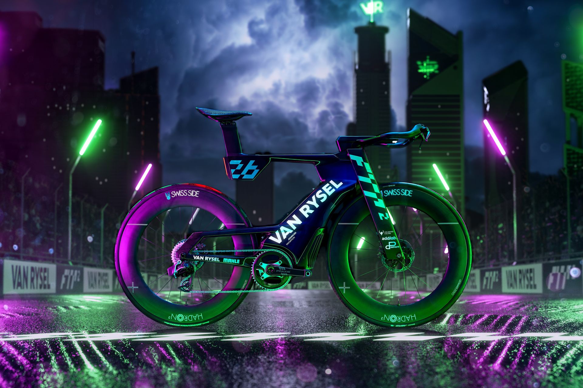 V&eacute;lo &eacute;lectrique concept Decathlon Van Rysel FTP2