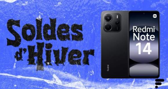 Xiaomi Redmi Note 14 4G soldes d&rsquo;hiver 2026