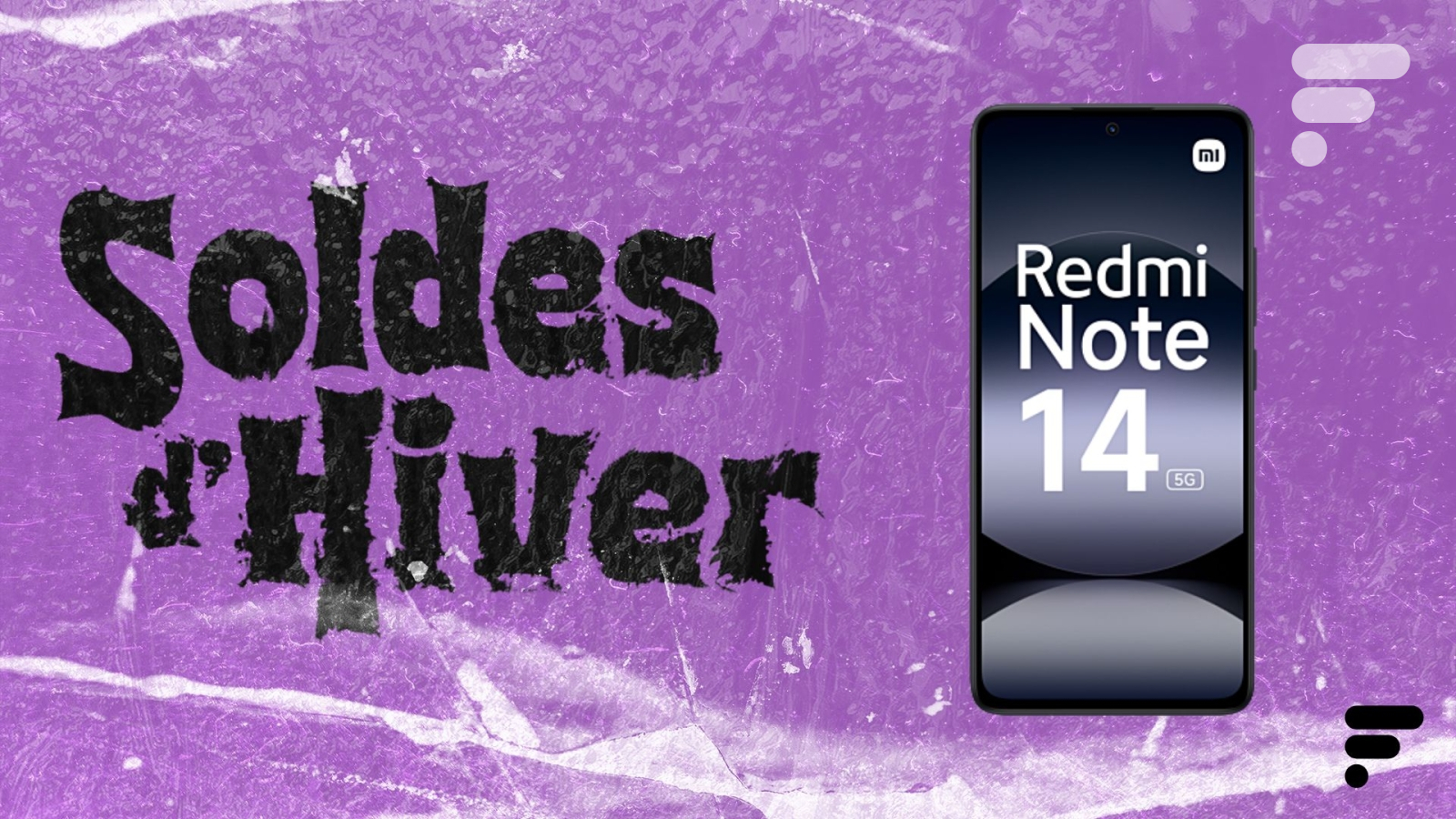 À seulement 162 €, le Xiaomi Redmi Note 14 5G (256 Go) est la solution pas chère pour changer de smartphone durant les soldes