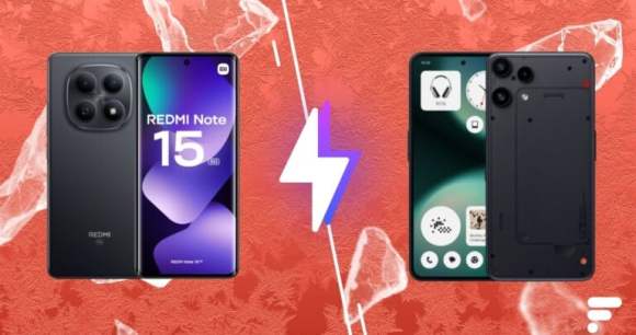 Xiaomi Redmi Note 15 5G vs Nothing Phone (3a) Lite —  Soldes d&rsquo;hiver 2026