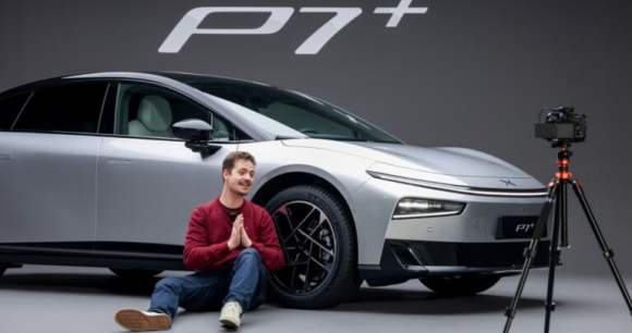 Xpeng P7+ (2026) // Source : Robin Wycke pour Frandroid