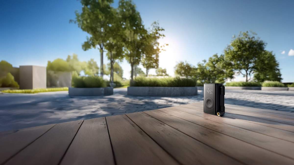 2.Mijia Compact Portable Electric Air Compressor-Lightweight and compact design for easy stora-resized