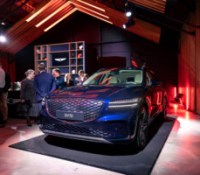 Genesis Electrified GV70  // Source : Marie Lizak pour Frandroid