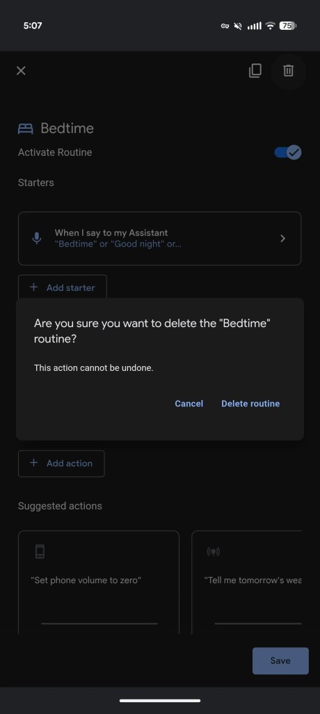 Google-Home-routines-delete