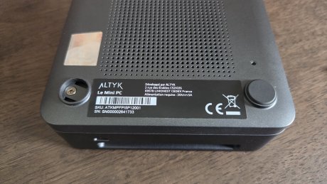 Altyk Le Mini PC - F2-I516-N05_14 Altyk Le Mini PC - F2-I516-N05_14