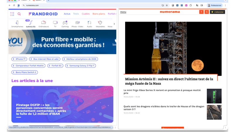 Comment utiliser le nouveau mode écran scindé de Google Chrome