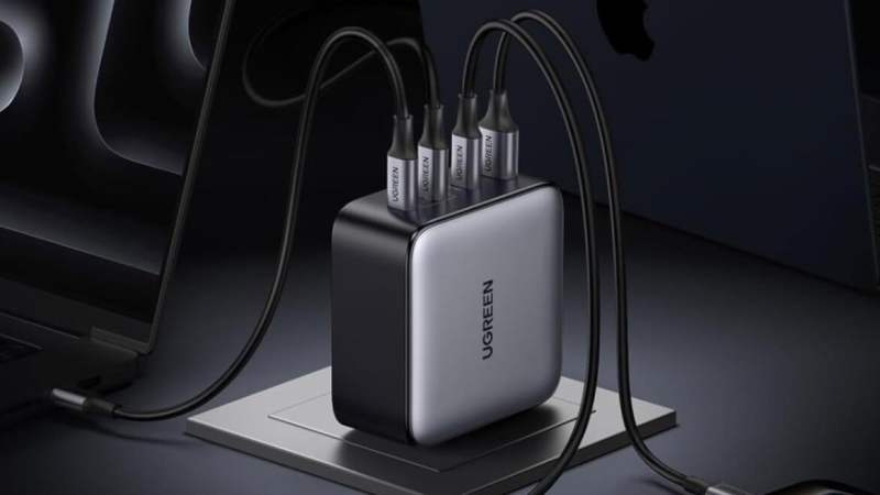 Il peut recharger deux MacBook à pleine vitesse&nbsp;: ce chargeur rapide 200 W doté de 4 ports est à -36&nbsp;%