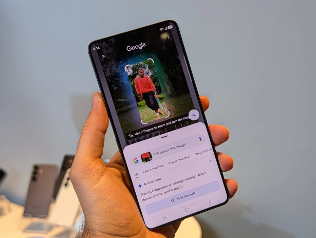 Le nouveau Circle to search // Source : Omar Belkaab - Frandroid