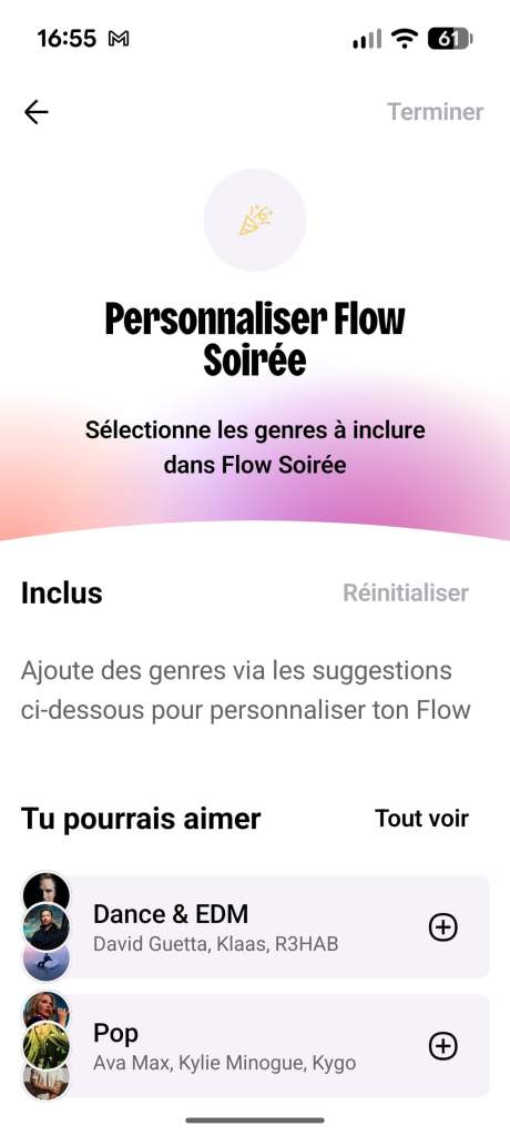 Sintonizador de fluxo Deezer 2 Sintonizador de fluxo Deezer 2
