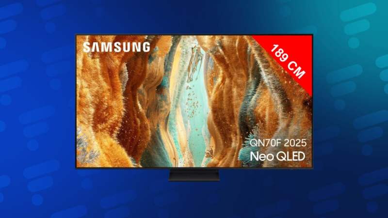 Remise XXL sur ce TV Neo QLED de 75 pouces avec cette réduction de 520 euros