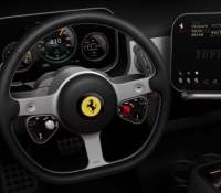 Intérieur de la Ferrari Luce