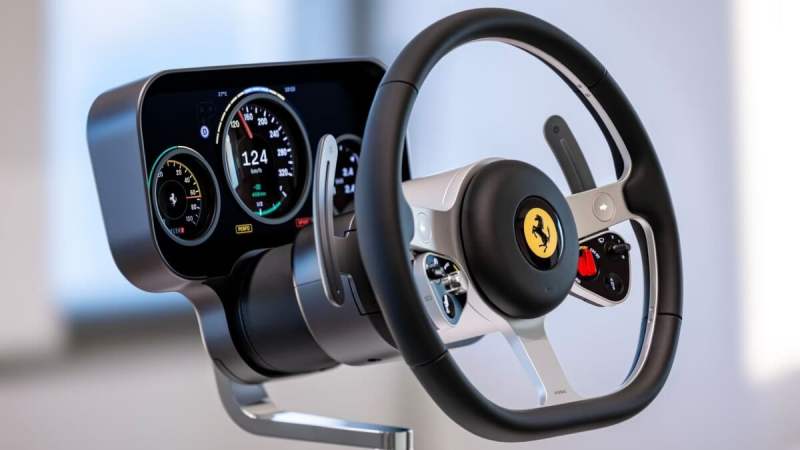 Ferrari dévoile le magnifique intérieur de sa voiture électrique&nbsp;: l’inspiration d’Apple est marquée