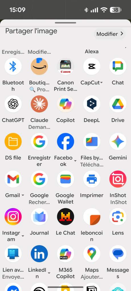 Google Photos partage // Source : Sylvain Pichot - Frandroid