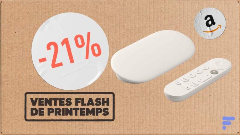 Google TV Streamer 4K&nbsp;: le prix du remplaçant du Chromecast est à prix cassé sur Amazon