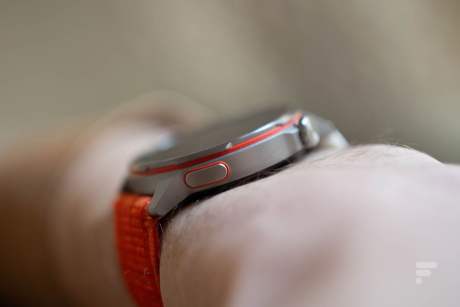 La Huawei Watch GT Runner 2 // Source : Geoffroy Husson - Frandroid