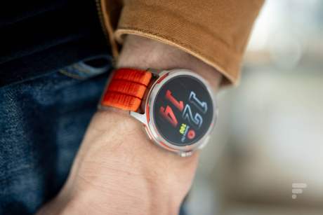 La Huawei Watch GT Runner 2 // Source : Geoffroy Husson - Frandroid