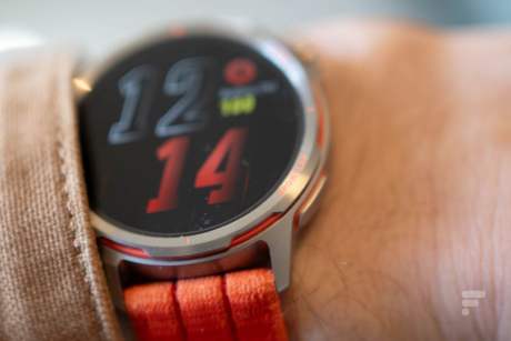 La Huawei Watch GT Runner 2 // Source : Geoffroy Husson - Frandroid