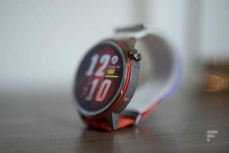 La Huawei Watch GT Runner 2 // Source : Geoffroy Husson - Frandroid