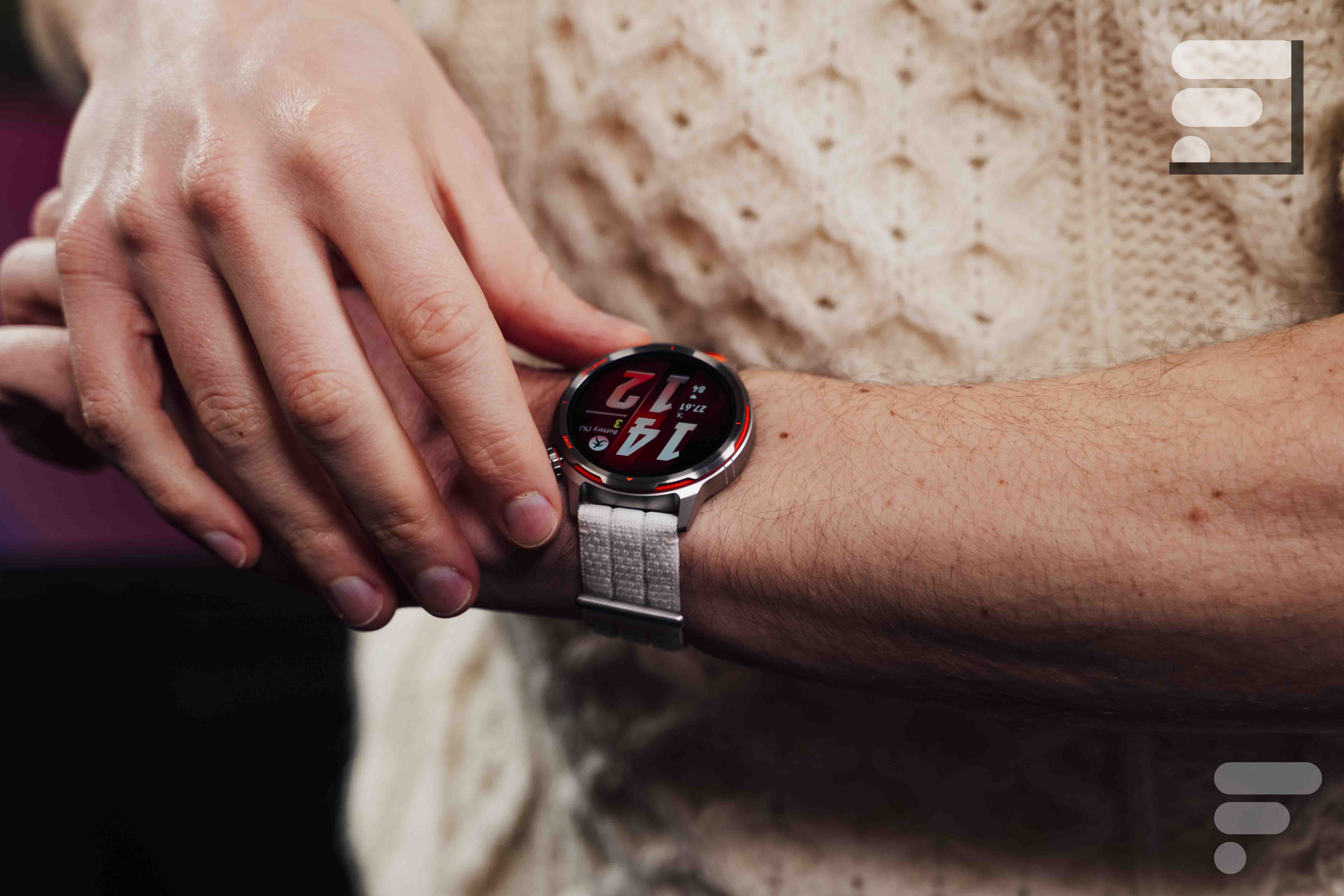 Le bracelet en tissu de la Huawei Watch GT Runner 2