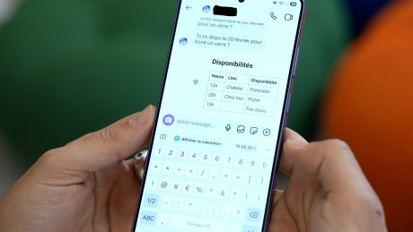 L'aide &agrave; la r&eacute;daction sur Samsung One UI 8.5 peut transformer un message en tableau. // Source : Arnaud Gelineau Frandroid
