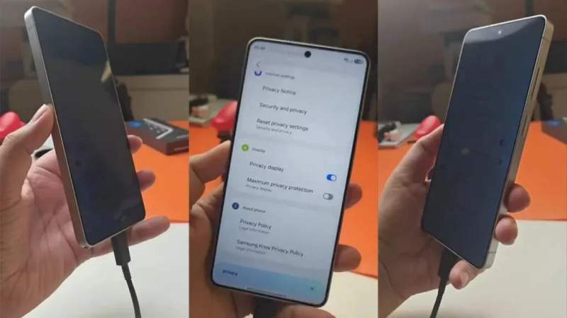 Écran anti-espion&nbsp;: Samsung tient une vraie bonne idée, et Xiaomi va déjà la copier