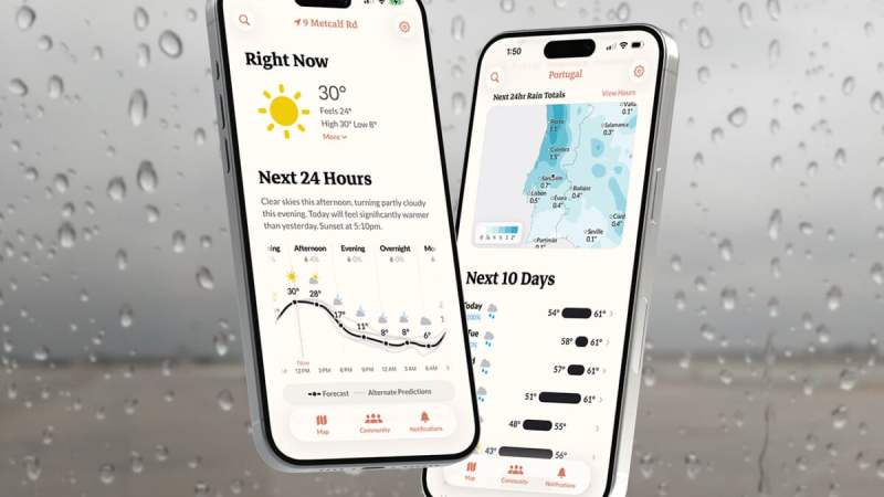 Acme Weather&nbsp;: cette application vous promet une météo fiable, même quand les prévisions ne le sont pas