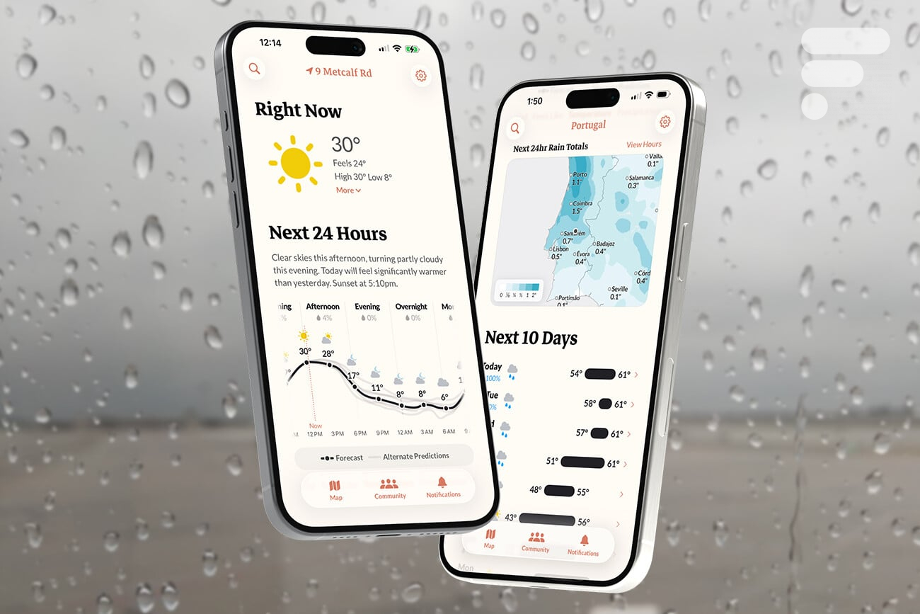 L'application Acme Weather