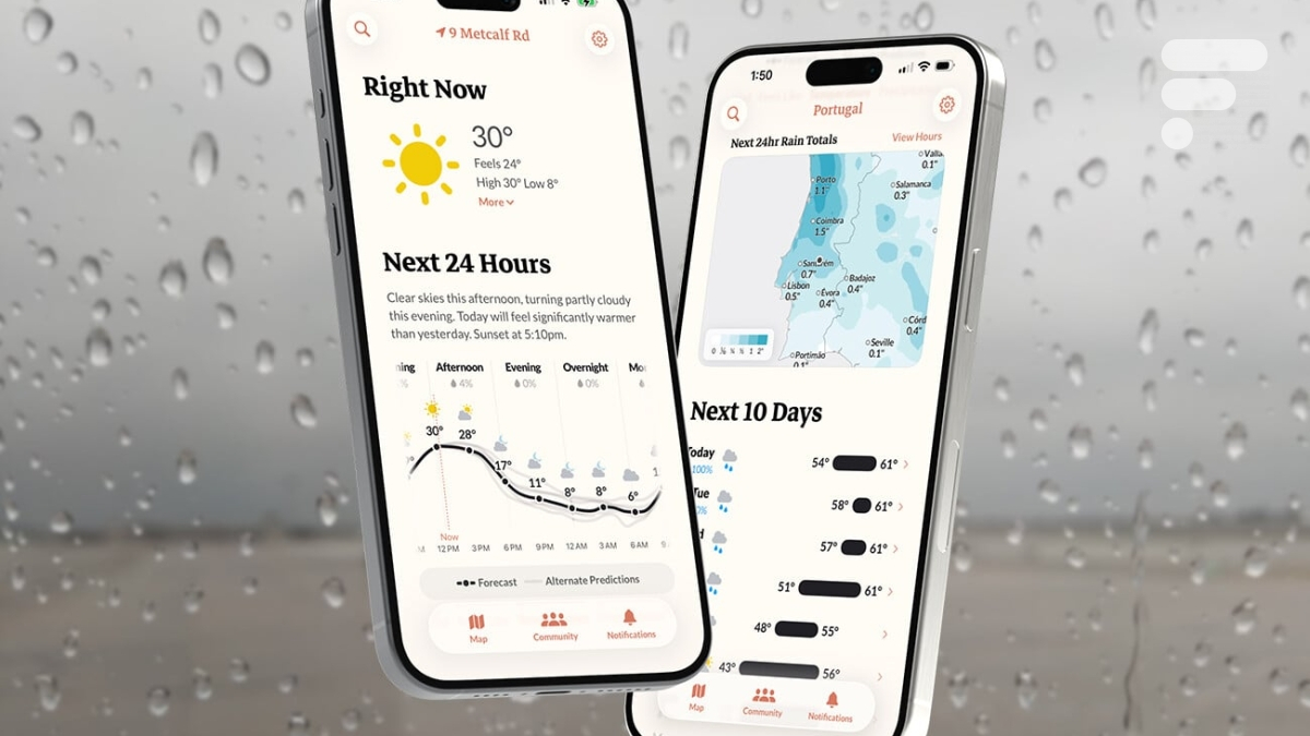 L'application Acme Weather