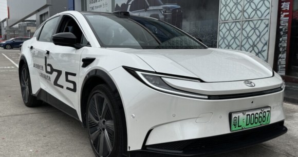 Notre Toyota BZ5 d'essai. Notre Toyota BZ5 d'essai.