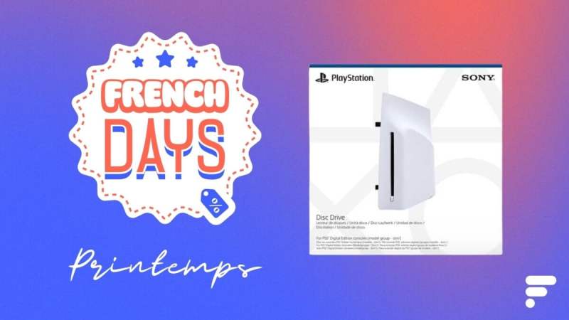 Le lecteur de disques pour PS5 Slim et Pro tombe à un prix inédit lors des French Days